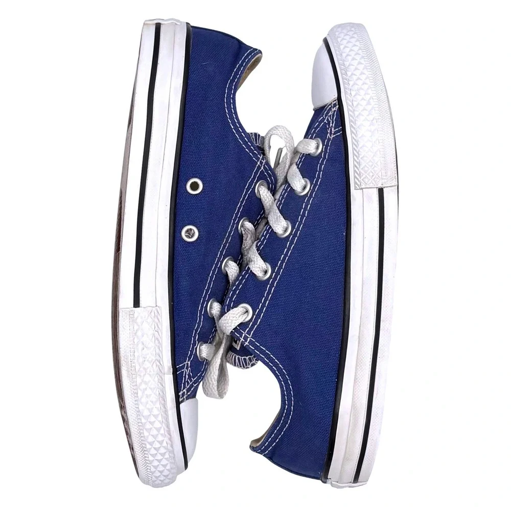 Converse Chuck Taylor All Star Low Top Blue‎ Canvas Youth Shoes 351177F Size 3Y